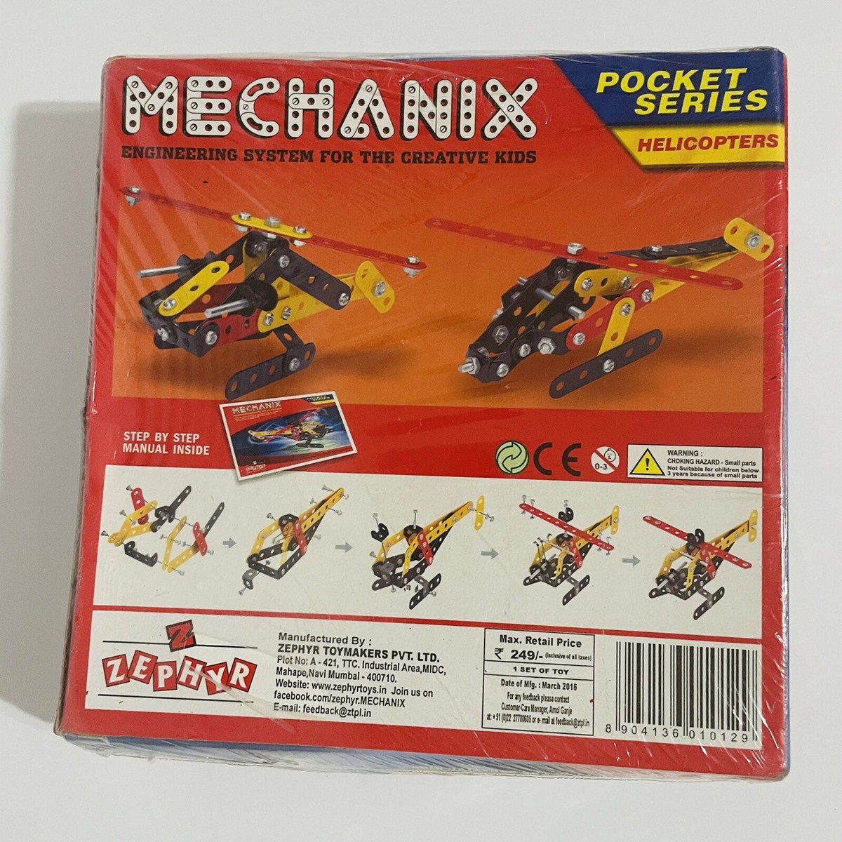 Mechanix Pocket Series Helicopters Multicolours 93 Pieces | eBay