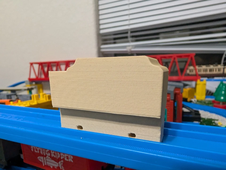 Thomas & Friends деревянная железная дорога 3D-печать Richard/Merlin дерево PLA - Изображение 4 из 4