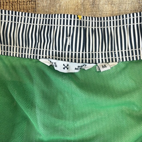 Five Four Mark McNairy Stripe Lightening Badehose gefüttert Taschen Kordelzug M - Bild 4 von 9