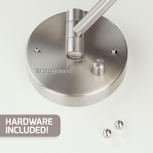 9" Beleuchteter Schminkspiegel zur Wandhalterung mit 1X/7X Vergrößerung, doppelseitige Ma... - Bild 10 von 11