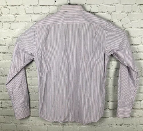 UNTUCKit kariertes Button Down Herrenhemd aus 100 % Baumwolle Größe Medium Slim Fit - Bild 4 von 4