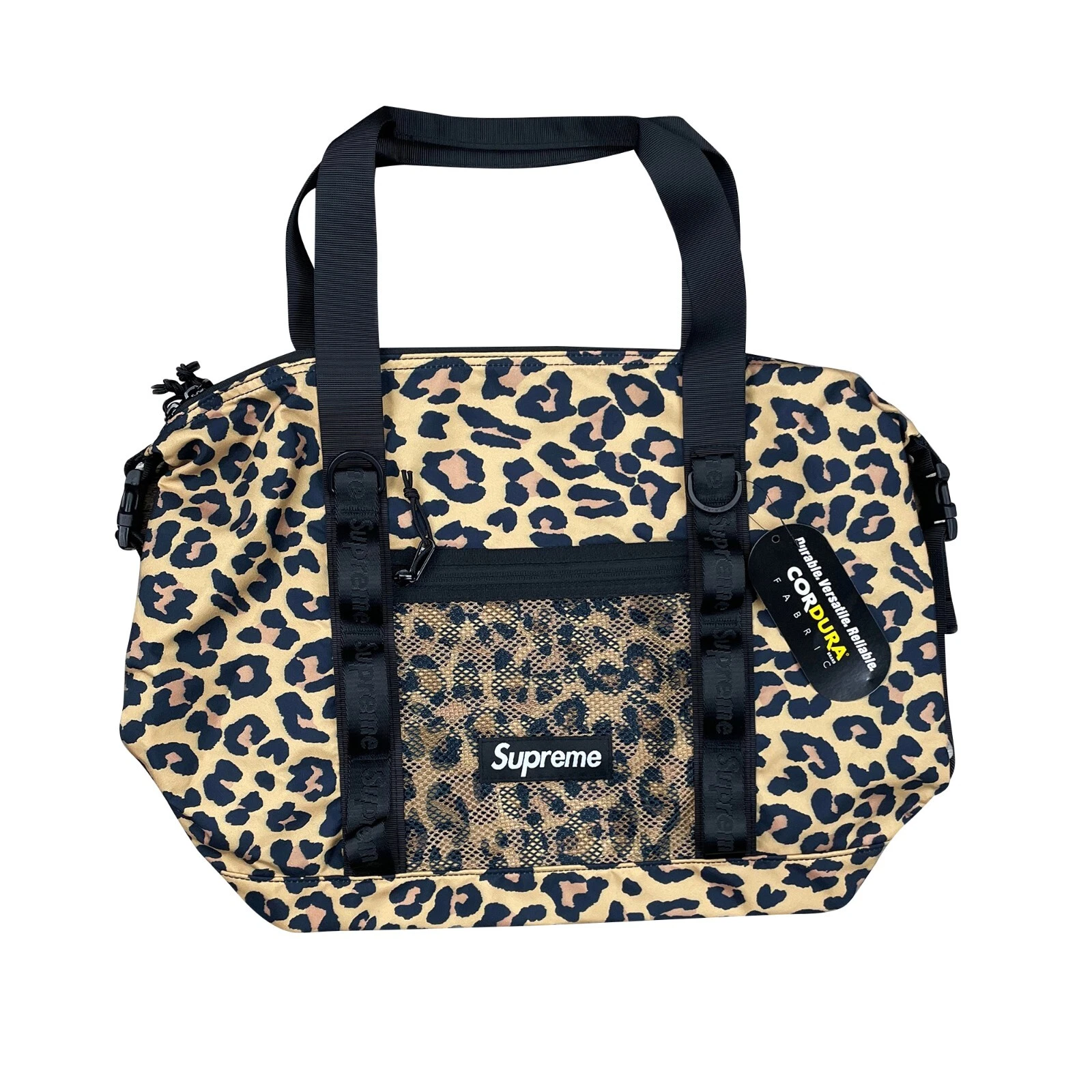 Mini sac de voyage léopard Supreme FW20