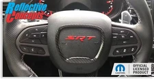 Steering Wheel SRT Overlay Decal for 2015-2023 Dodge Challenger SRT