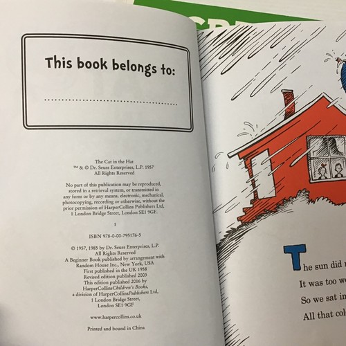 Dr Seuss The Cat In The Hat Green Eggs and Ham Plus More - Picture 8 of 16
