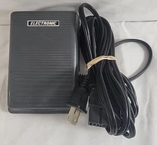 FDM ELECTRONIC KD-1902 SEWING MACHINE FOOT PEDAL 3 PRONG CONNECTOR W17