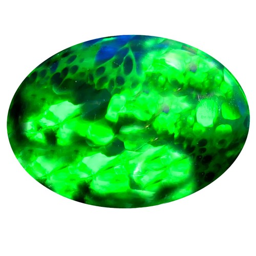 Opale Naturelle D'Éthiopie - Multicolore - 8 X 6.2 Mm - 0.97 Carats - Rare