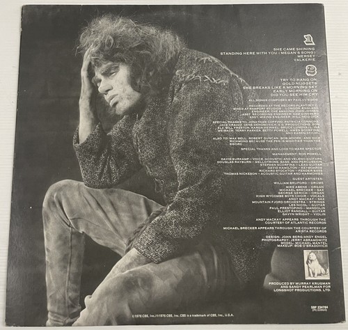 Pavlov’s Dog At The Sound Of The Bell Vinyl Record 12” 33RPM SBP 234784 CBS 1976 - Picture 24 of 24