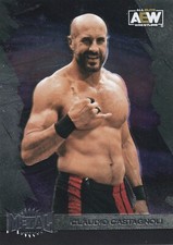2022 Skybox AEW Metal Universe Claudio Castagnoli Trading Card