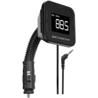 Scosche FMTD13-SP1 FM-Transmitter mit hellem Display und flexiblem Hals