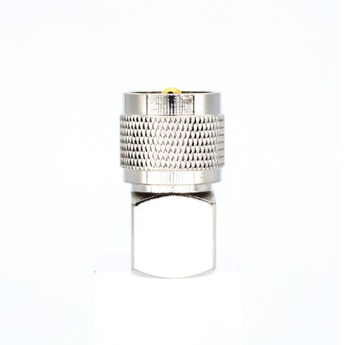 RF Adapter UHF-JKW UHF male to UHF female elbow 90 degree SL16 male to female - Zdjęcie 2 z 6