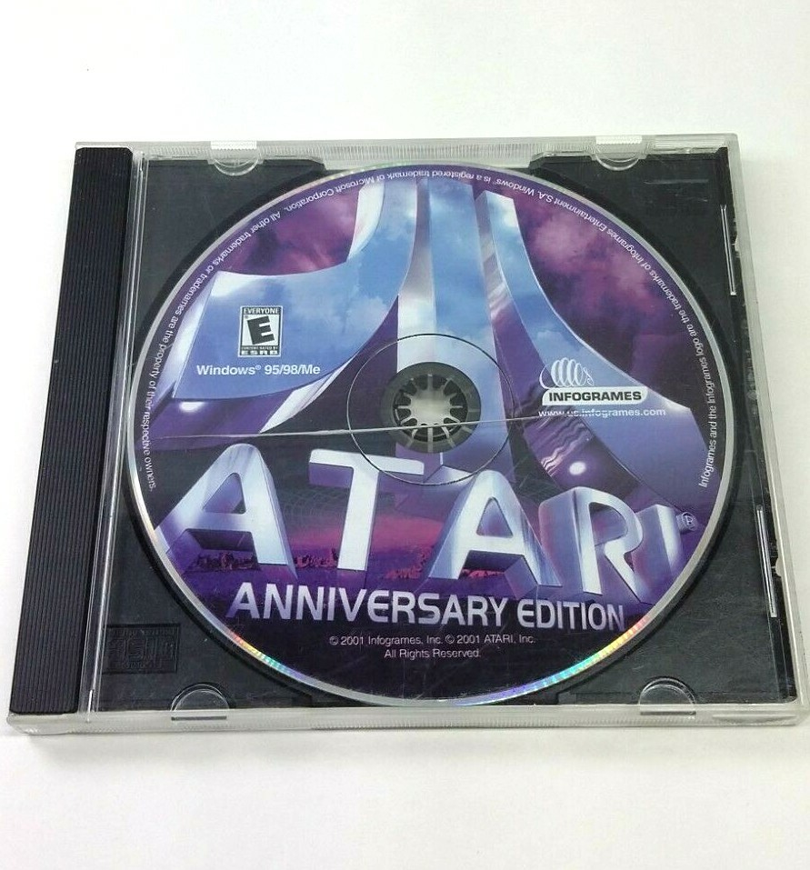 Atari Anniversary Edition - PC Game - Windows 95/98/ME