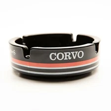 Vintage Corvo Di Salaparuta Ashtray Black France