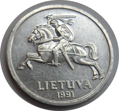 Litauen 1 Centas 1991 ## A6-7H