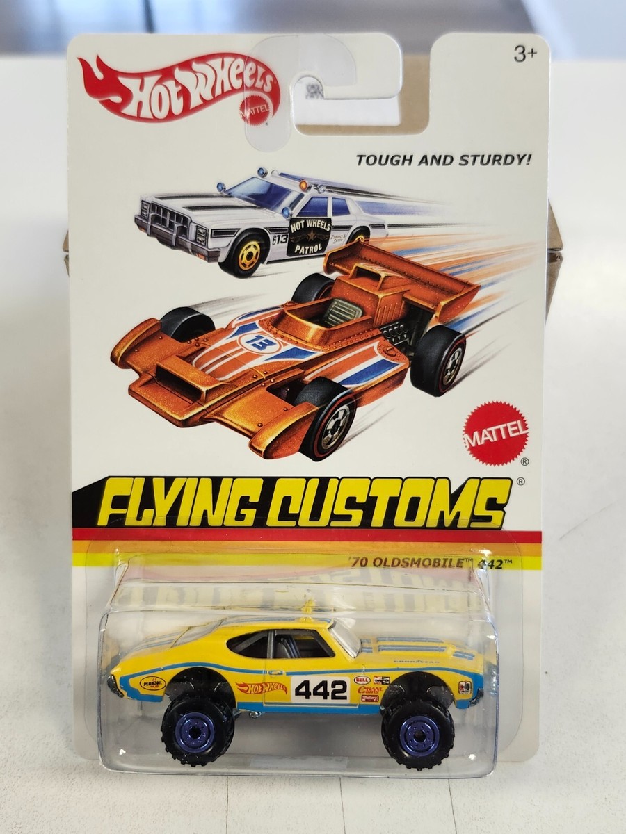 ミニカー HotWHeels FLYINGCUSTOMS '70OLDSMOBILE442 2014 Hot Wheels Flying Customs 1970 Oldsmobile 442 in yellow | eBay
