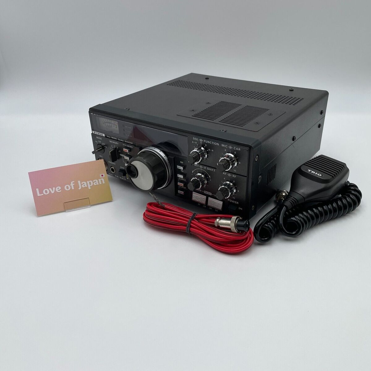TRIO TS-660 ALL Mode Quad Band Transceiver Ham Radio w TRIO TS-660 ALL Mode Quad Band Transceiver Ham Radio w