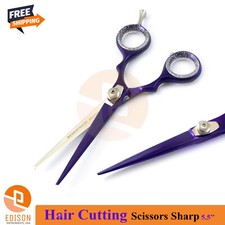 Professional 5.5" Barber Hair Cutting Thinning Scissors Hairdressing Salon Shear