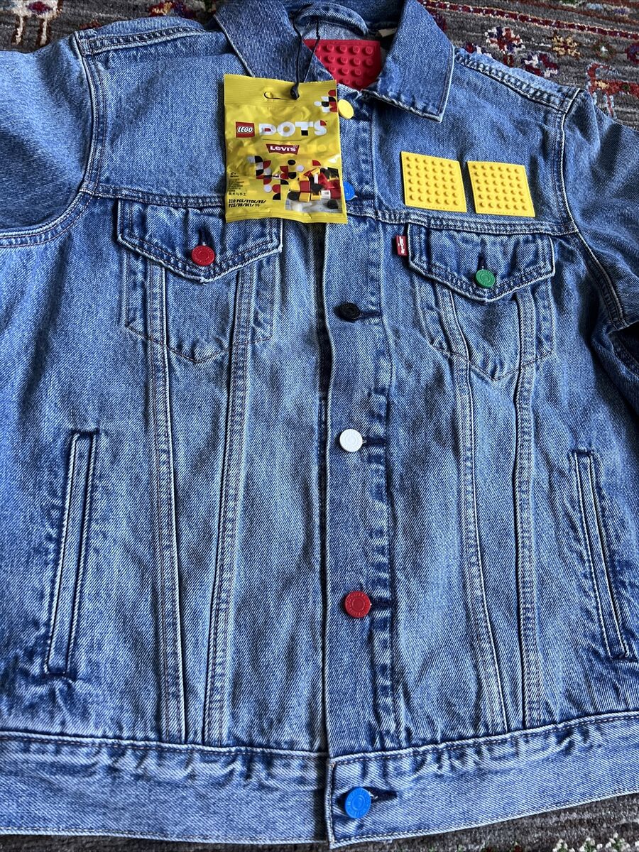 LEGO X LEVI'S VINTAGE FIT TRUCKER DENIM JACKET MENS SIZE M-L