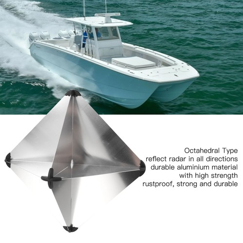 NEW Marine Octahedral Type Radar Reflector Aluminum 340x340x470mm Large Handware - Picture 3 of 12