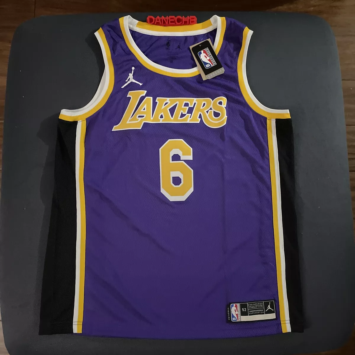 Los Angeles Lakers LeBron James #6 Association Swingman Jersey