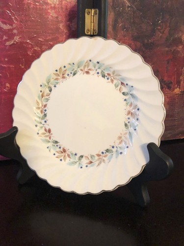 5 piatti burro pane Johnson Brothers Snowhite Regency Vermont R114-63 Canada - Foto 2 di 5