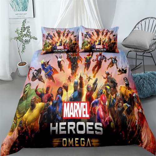 Iron Man 3pcs Bedding Set Soft Duvet Cover Comforter Cover - 第 6/8 張圖片