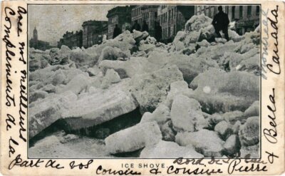 PC CANADA MONTREAL P.Q. ICE SHOVE (a437)