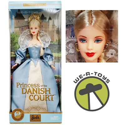 Princess of the Danish Court Barbie Dolls of the World The 