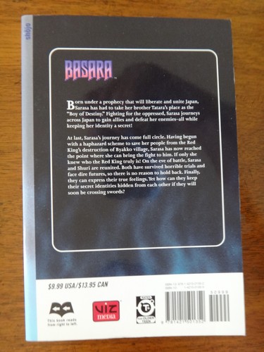 BASARA Volume 15 by Yumi Tamura (2005) - Viz Shojo English Manga - OOP - LN - Picture 2 of 3
