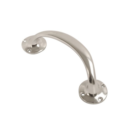 Bow Handles Polished Brass Chrome or Aluminium Victorian or Georgian 6 or 7 Inch - Picture 5 of 15