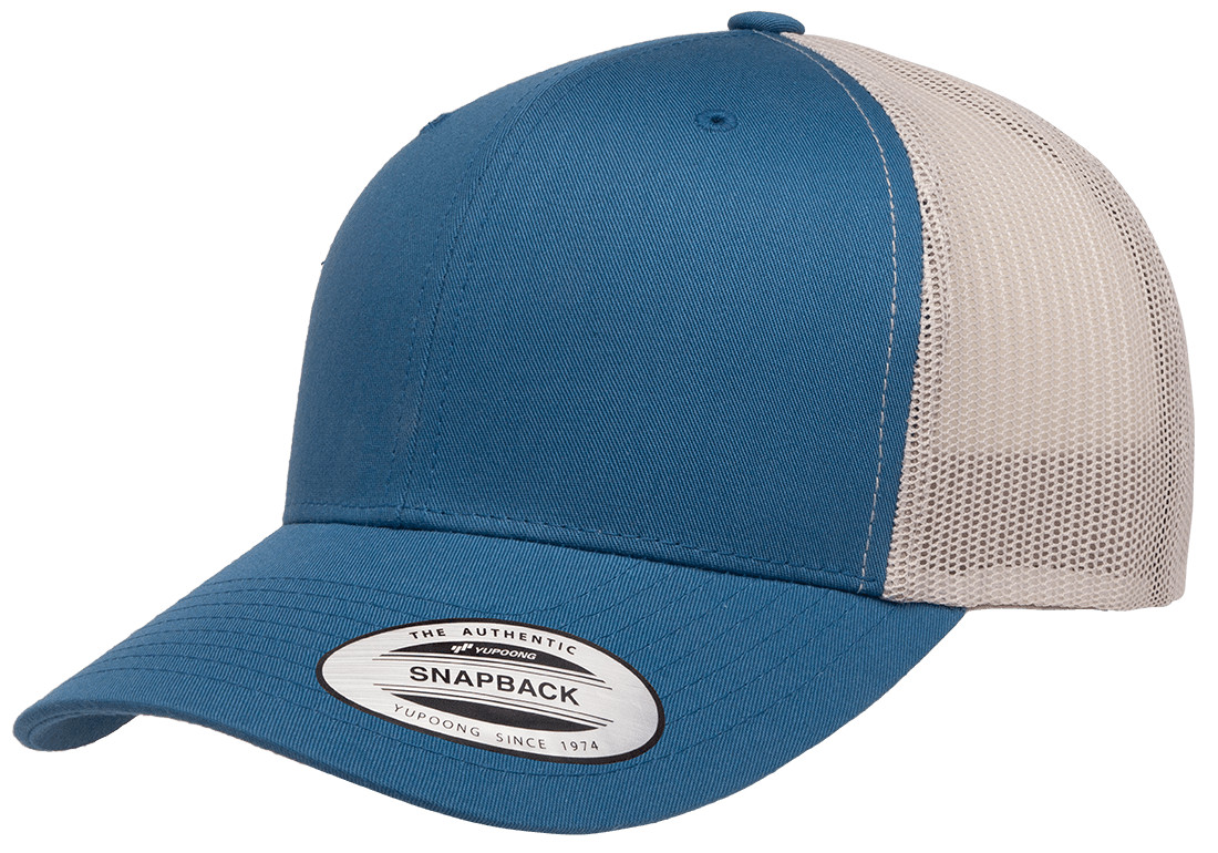Snapback Structured Curved Bill Cap 6606
