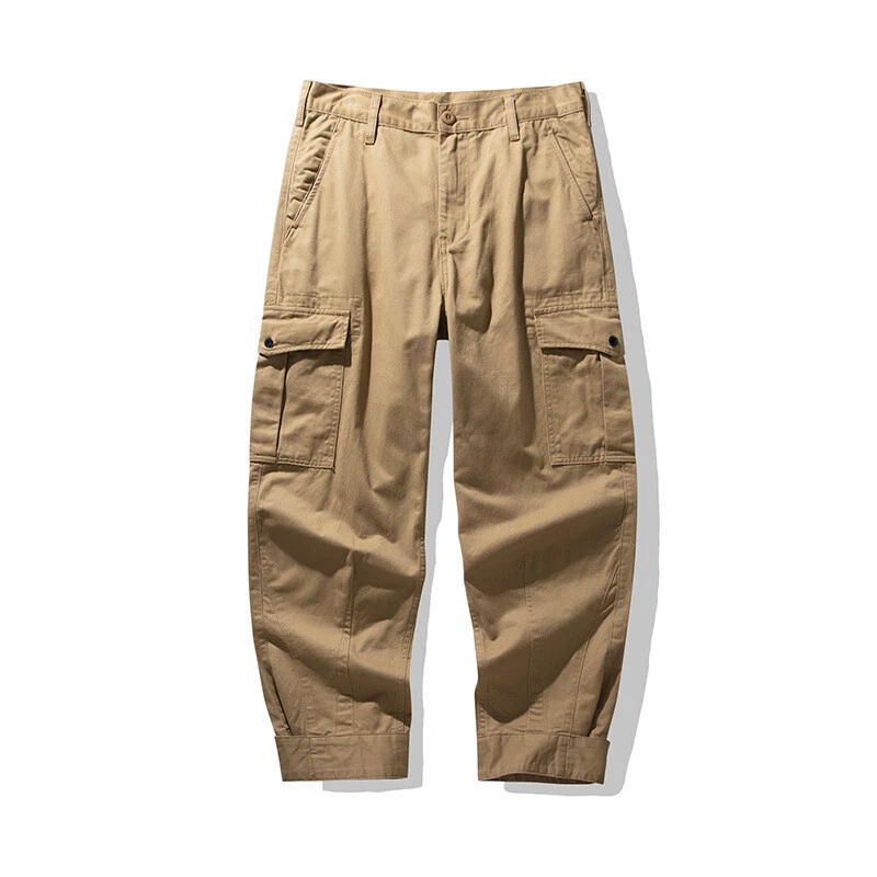 Mens Army Military Camo M64 Pants Motorcycle Riding Trousers Khaki Cargo Pants