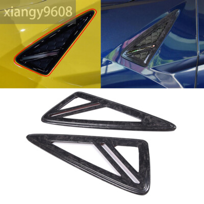 Forged Carbon Fiber Side Fender Air Vent Outlet Cover For L@mborghini URUS 2018+