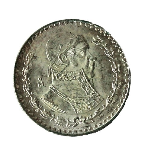 1870 Zs H MEXICO Liberty Cap & Eagle 0.78oz Silver 1 PESO MEXICAN