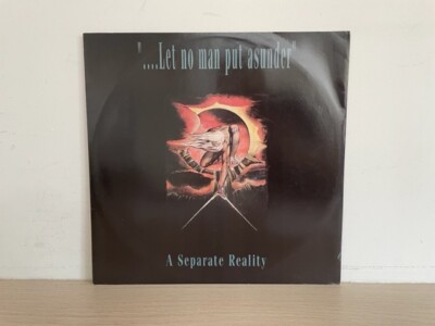 A Separate Reality   Let No Man Put Asunder 12'' Garage House Vinyl 1992 