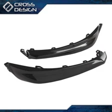 Front Bumper Grille Trim Molding Set Fit For 2018 2019 2020 Toyota Camry SE/XSE