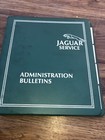 Jaguar Service Administration Bulletins Manual 1988-89 With Hard Binder
