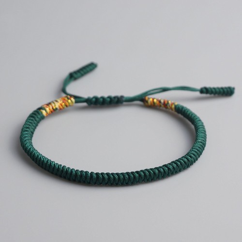 Tibetan Handmade Knots Adjustable Fortune Buddha Lucky Bracelet Buddhist Rope - Picture 43 of 43