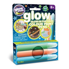 Glow-in-The-Dark Bright Color Markers Set Designed for Children Ages 3 Years...