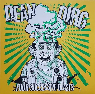 LP Dean Dirg Four Successive Blasts LIMITED EDITION NEAR MINT P. Trash Recor