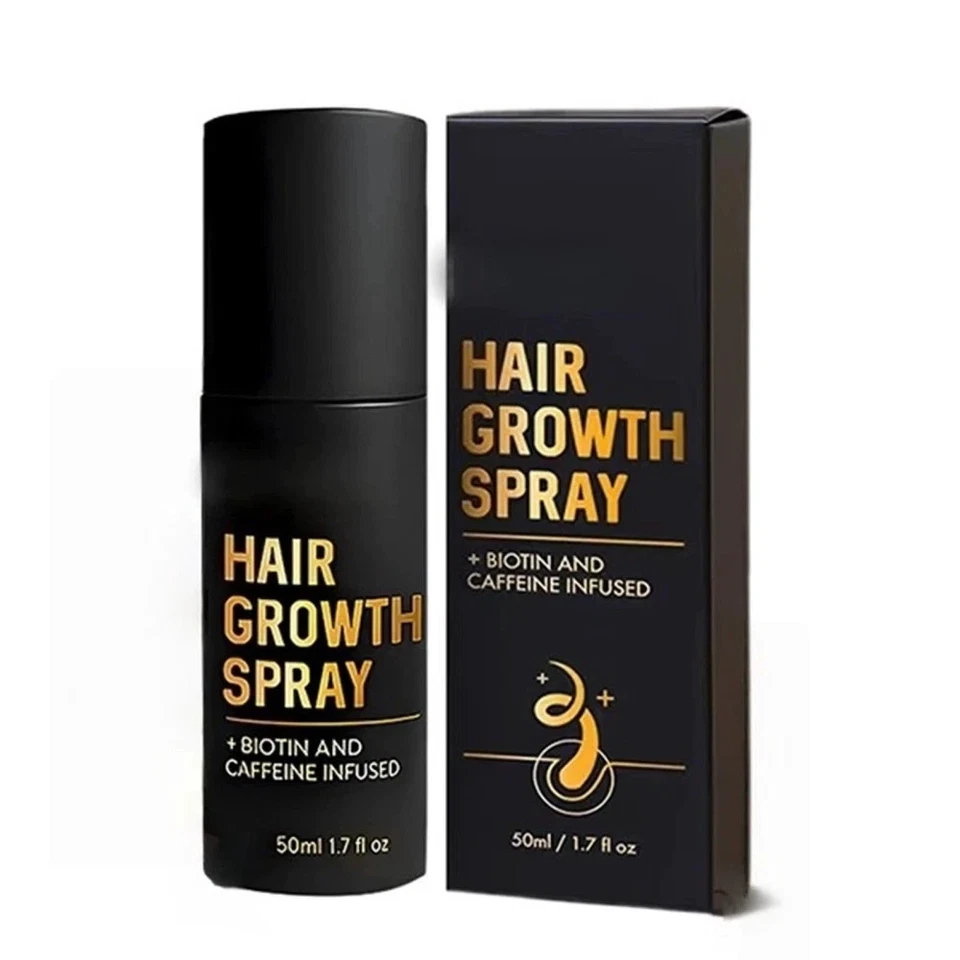 HaloGrow Hair Growth Spray 50ml Natural Hair Thickening Gentle Regrowth Mist - Bild 3 von 4