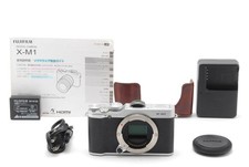 MINT- Fujifilm Fuji X-M1 16.3MP Mirrorless Digital Camera Silver