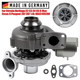 Turbolader für Citroën Berlingo C2 C3 C4 C5 C-Max Focus II Peugeot 207 307 1.6L