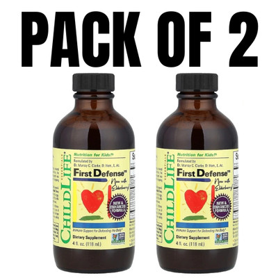 ChildLife First Defense Liquid Supplement   4 fl oz (118 ml)   Pack of 2