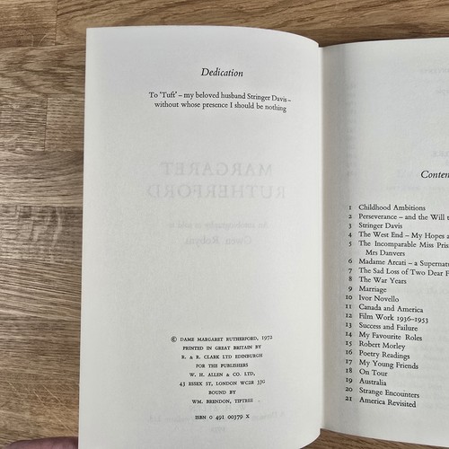 Margaret Rutherford An Autobiography. 1st Edition Hardback 1972 - Imagen 8 de 20