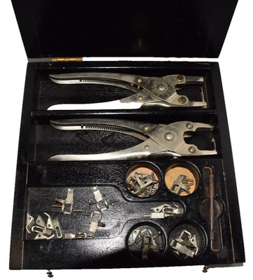 Vintage Bell System 1001A TOOL KIT Wood Box Telephone Repairman Lineman
