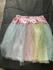 Fun Girls Party Skirts Pink Lined Size 170 Or About 14 Yrs Old