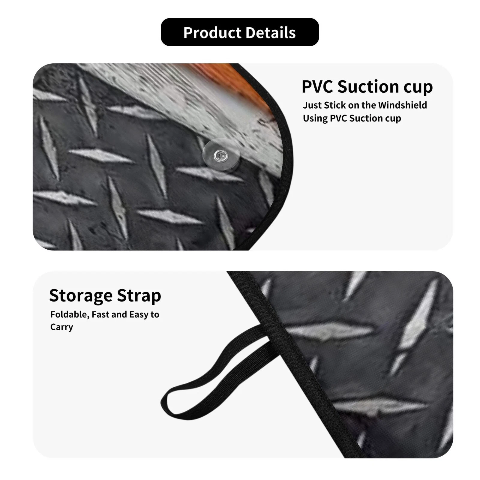 H davidson Motorcycle Windshield Sun Shade, Universal Car Front Window Cove