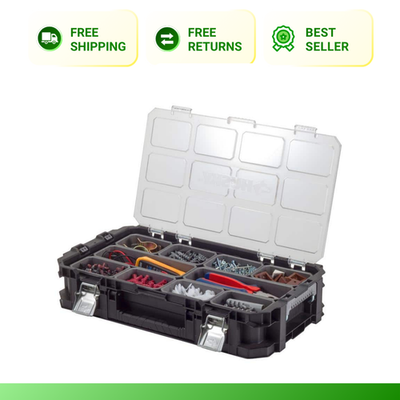 #ad Husky Connect 10 Compartment Small Parts Organizer $34.88