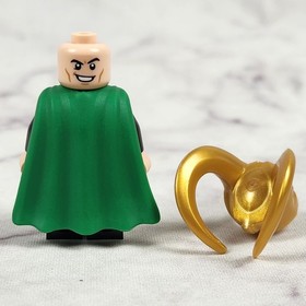 LEGO Marvel Super Heroes Loki sh0968 Minifigure Flexible Rubber Cape