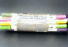 Tim Holtz Distress Marker Dual Tip Pen 12 Pack- Fine Point Brush Ends